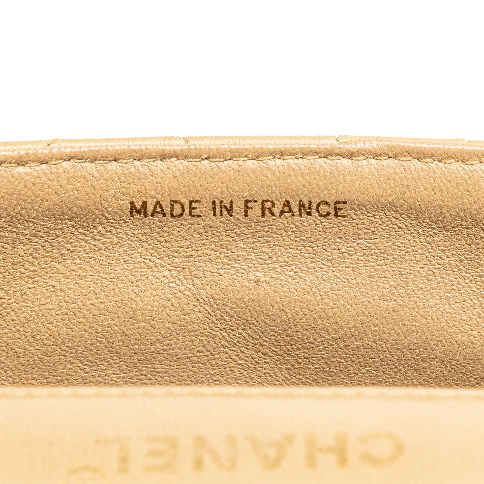 Medium Lambskin Diana Full Flap