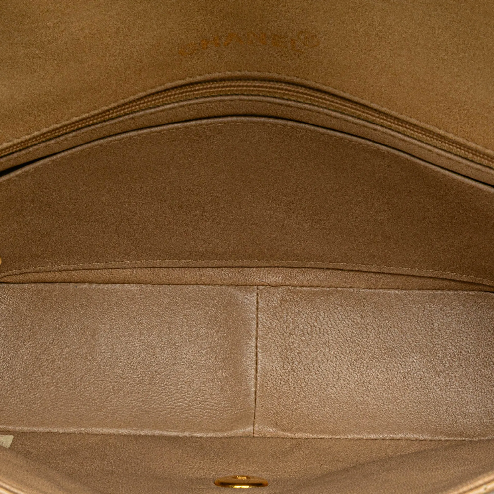 Medium Lambskin Diana Full Flap