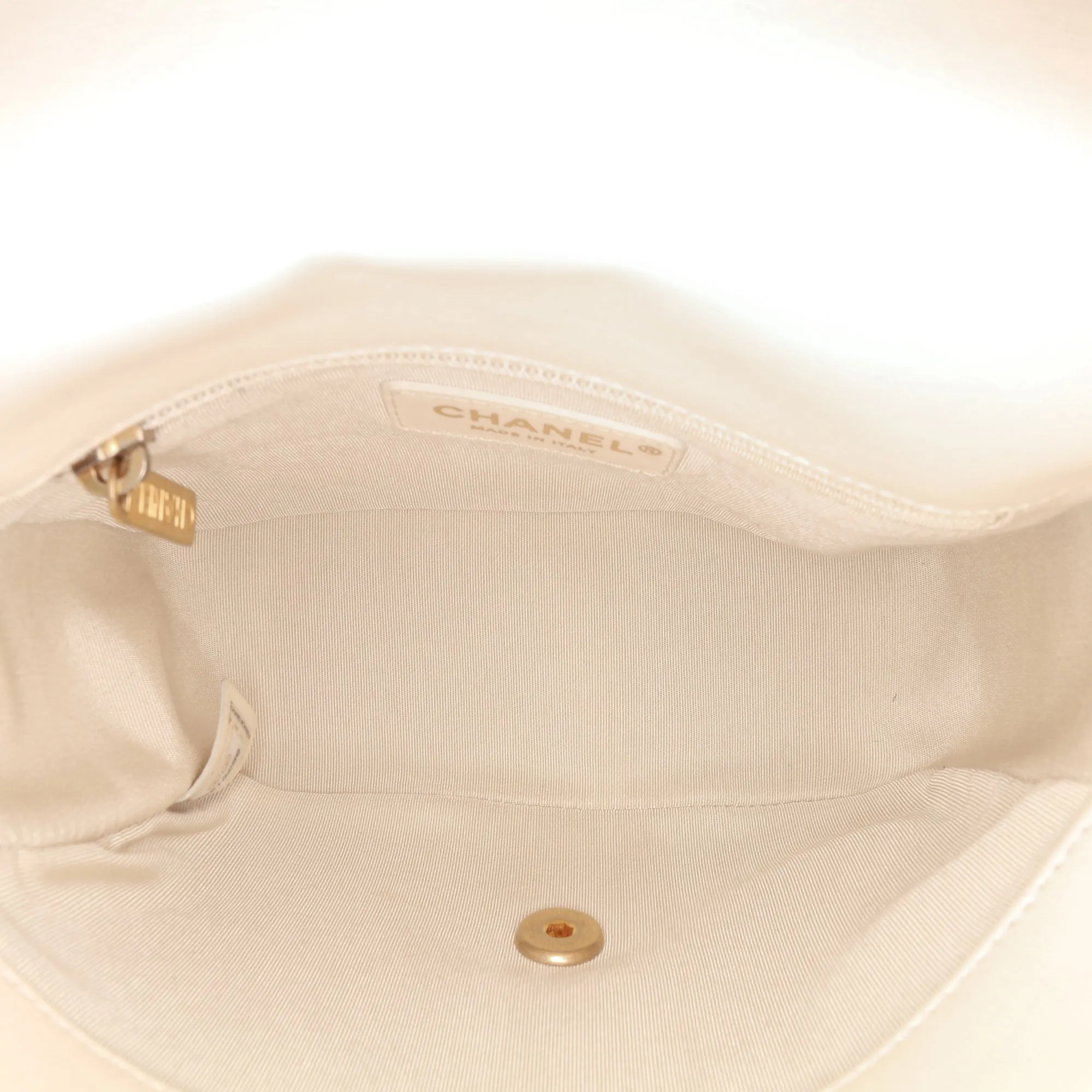 Medium Quilted Lambskin CC Coin Flap