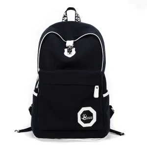 Men's backpack, college students' backpack, fashion trend, high school students' schoolbag