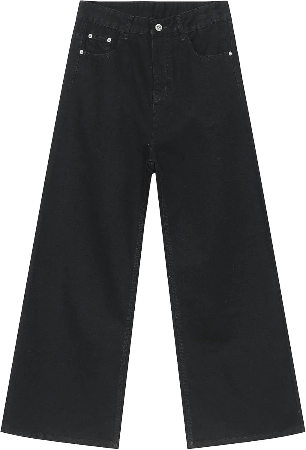 Men's Baggy Jeans Hip Hop Skater Jeans Vintage Dance Skateboard Pants Loose Fit Denim Jeans