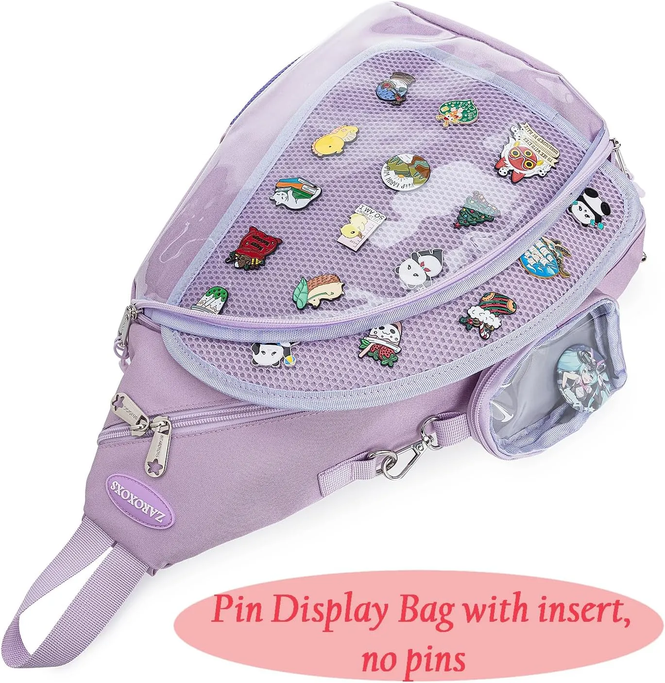 Mens Womens Oxford Ita Bag Pin Display Chest Pack Single Shoulder Bag Sport Backpack Packs Hiking Daypack