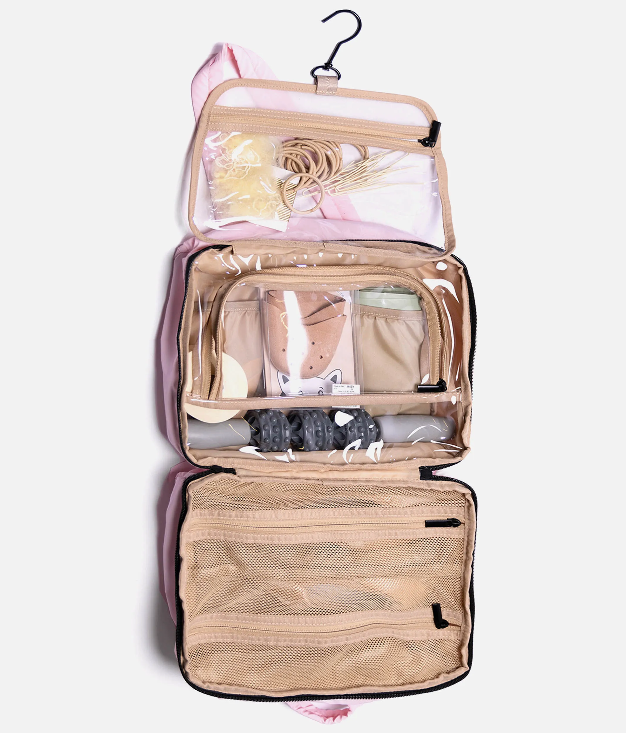 Mesh Pointe Shoe Bag with Hanger & Accessory Pockets - BC003