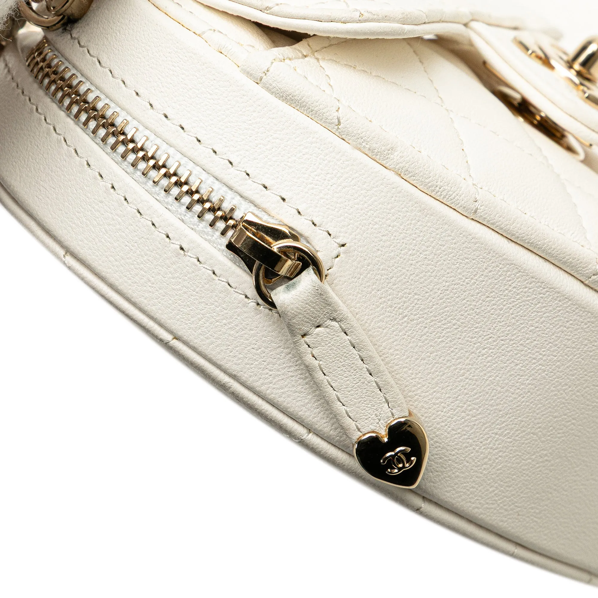 Mini Lambskin CC in Love Heart Crossbody