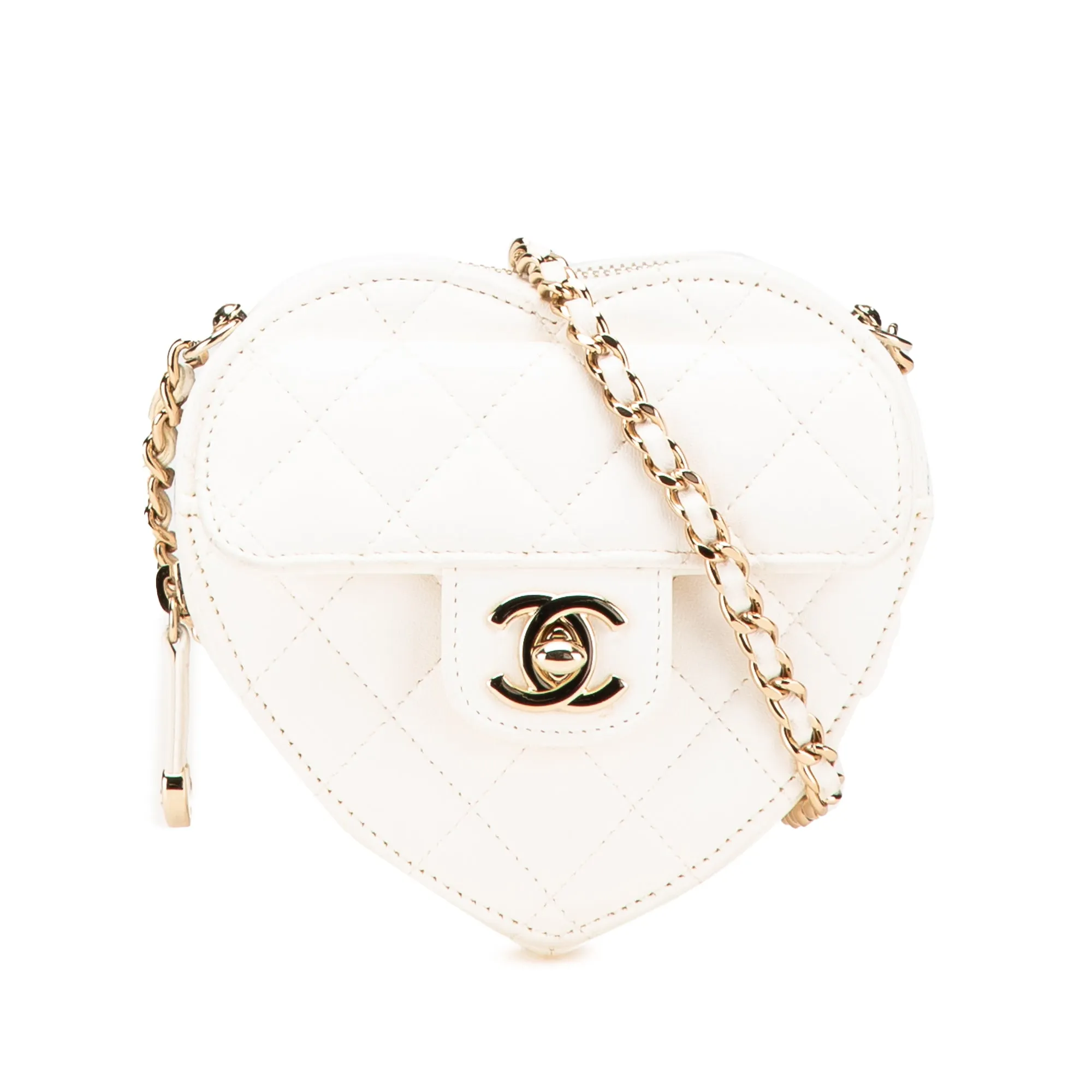 Mini Lambskin CC in Love Heart Crossbody