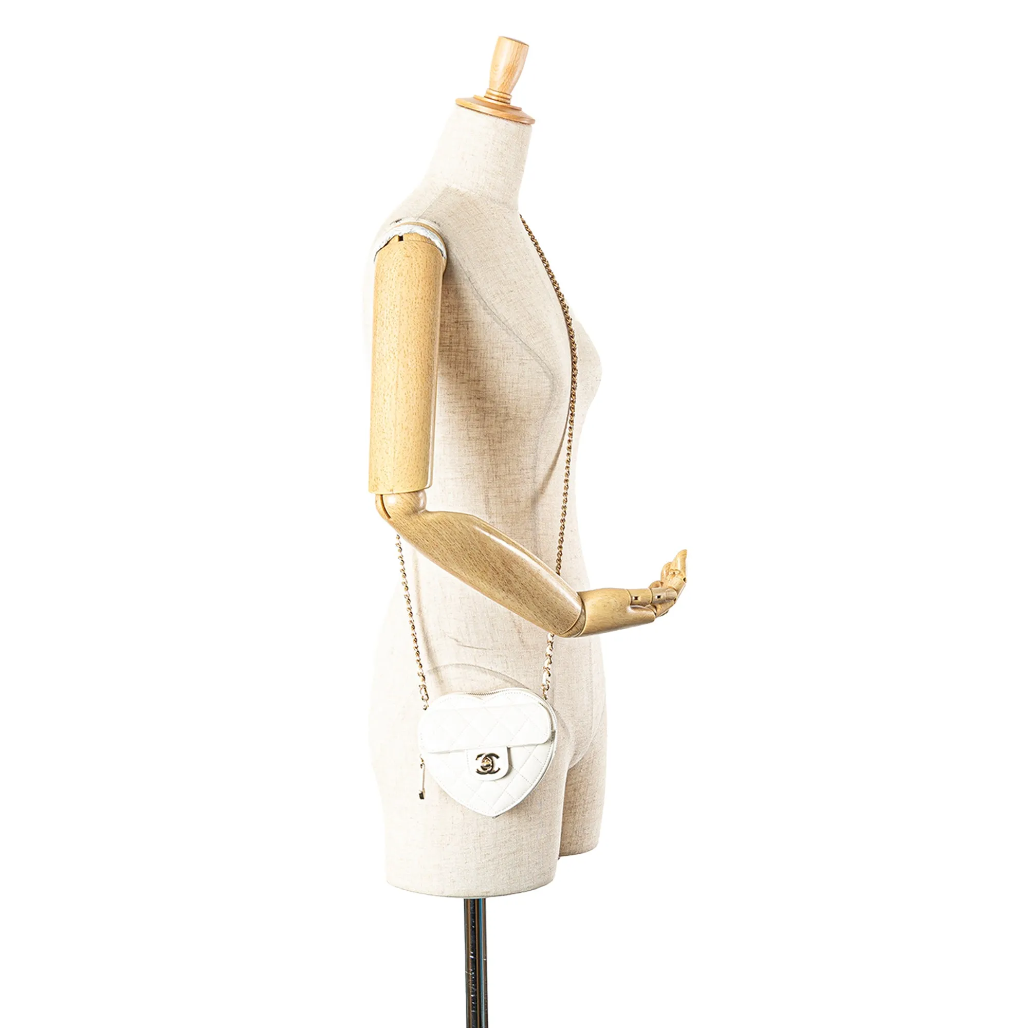 Mini Lambskin CC in Love Heart Crossbody