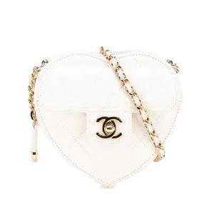 Mini Lambskin CC in Love Heart Crossbody