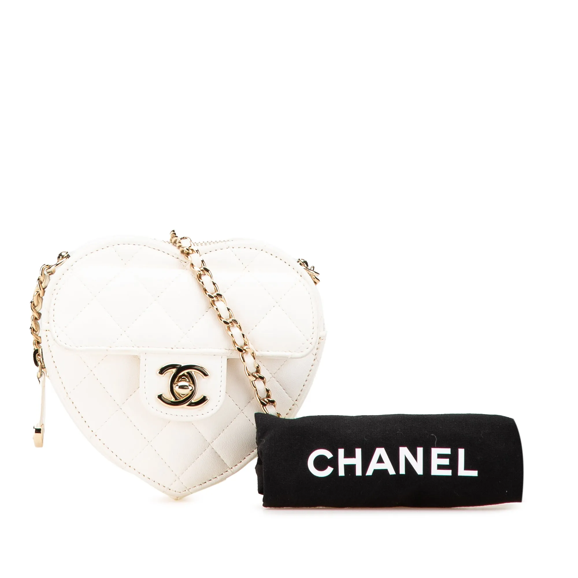 Mini Lambskin CC in Love Heart Crossbody