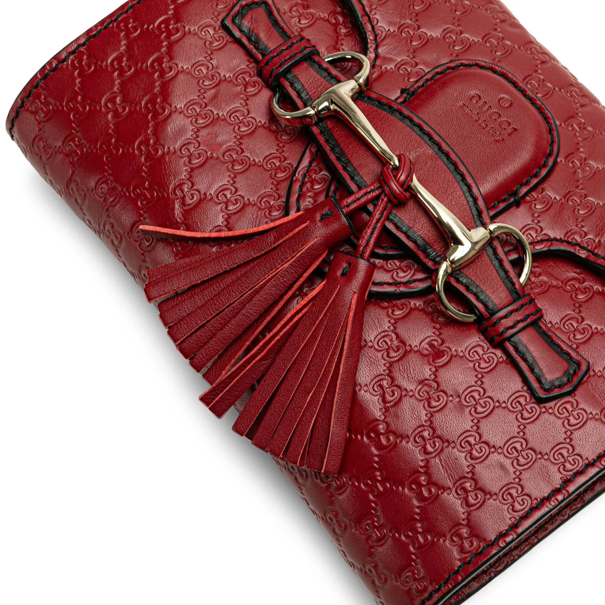Mini Microguccissima Emily Crossbody