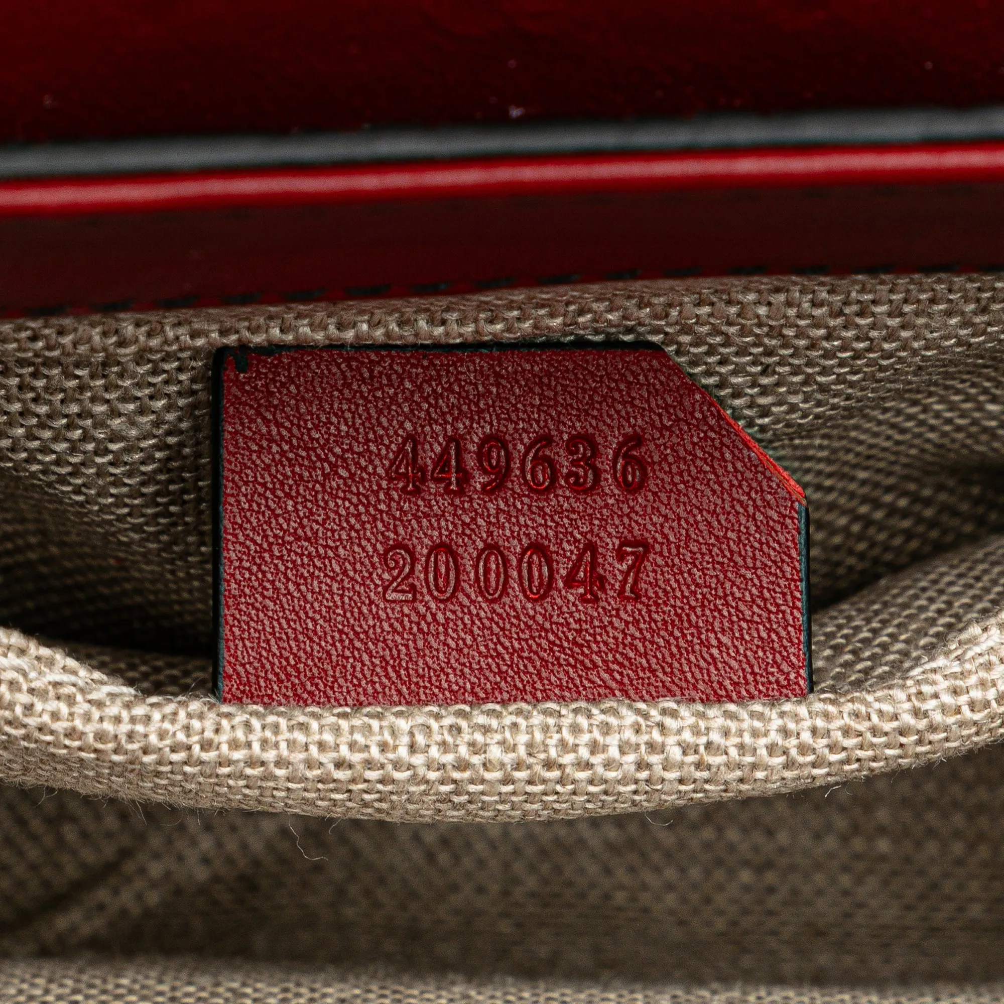 Mini Microguccissima Emily Crossbody