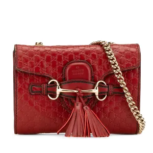 Mini Microguccissima Emily Crossbody