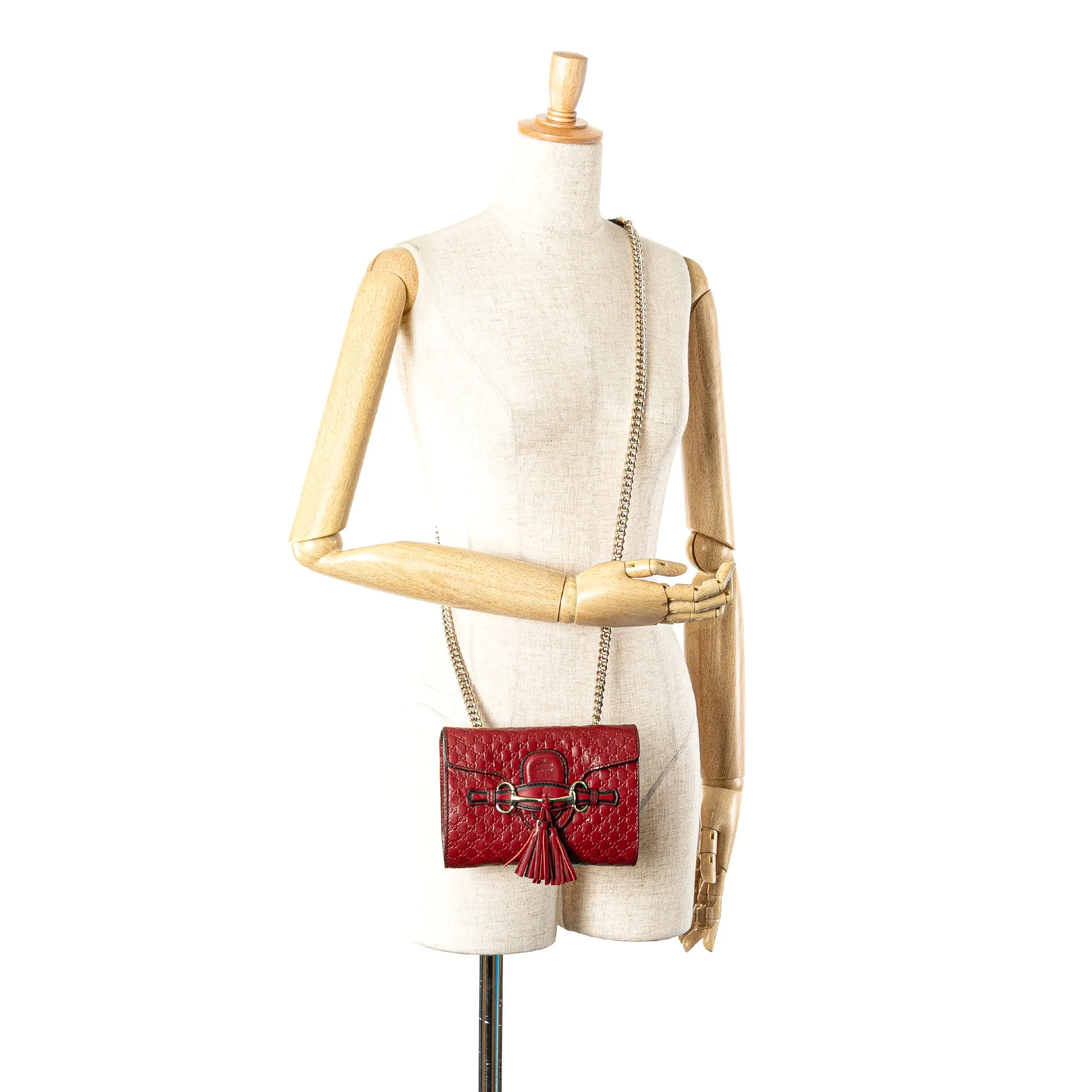 Mini Microguccissima Emily Crossbody