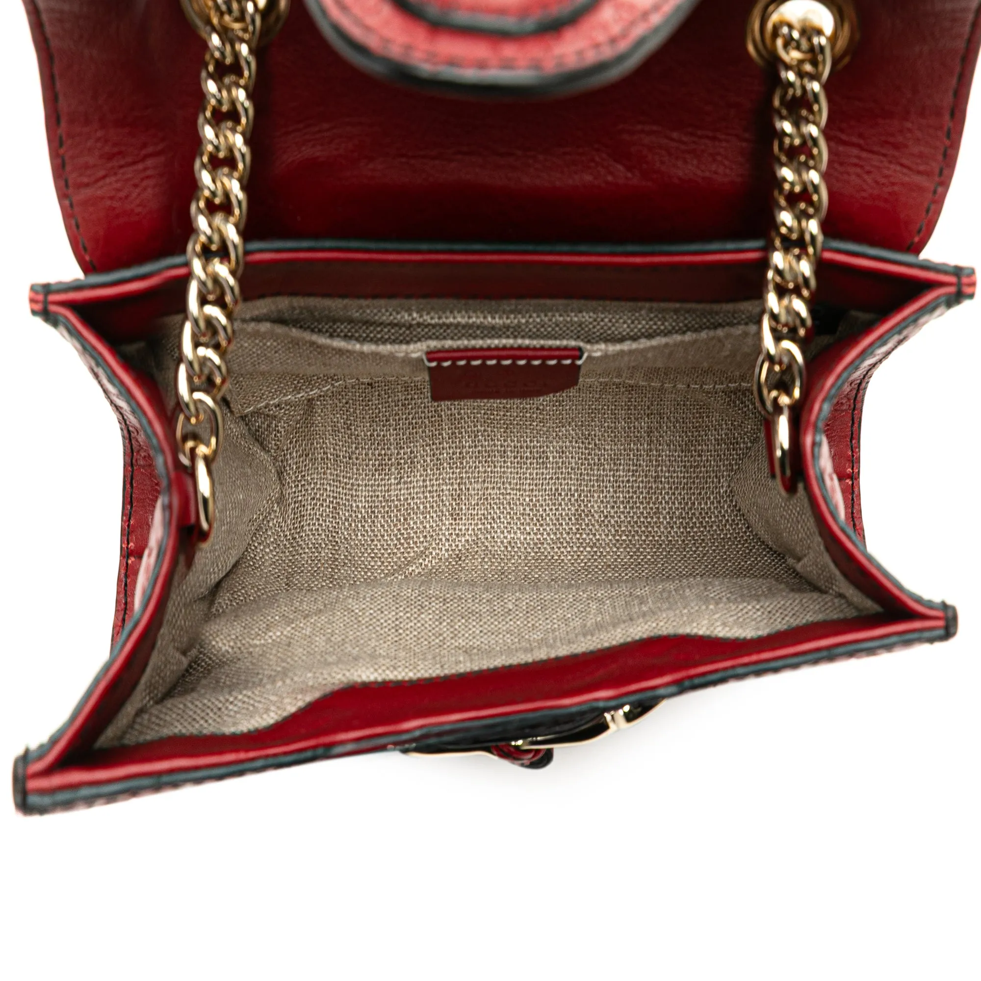 Mini Microguccissima Emily Crossbody