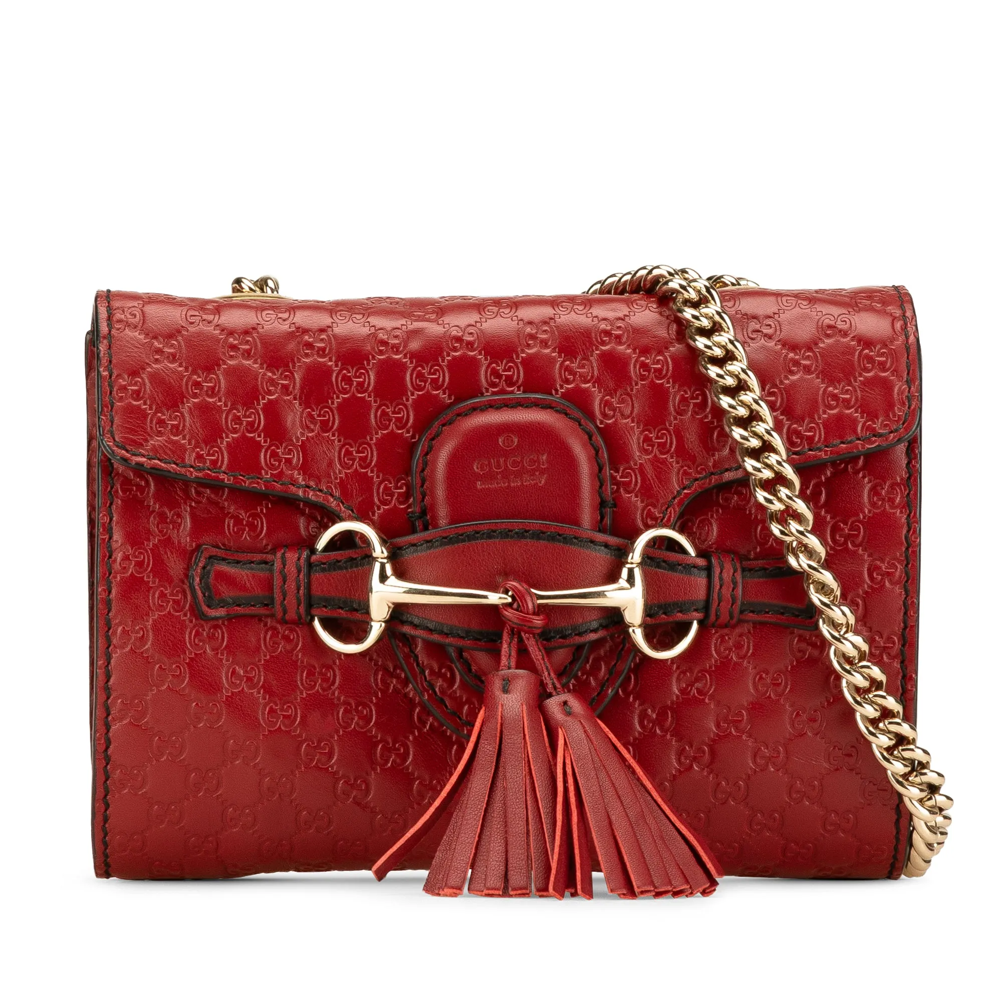 Mini Microguccissima Emily Crossbody