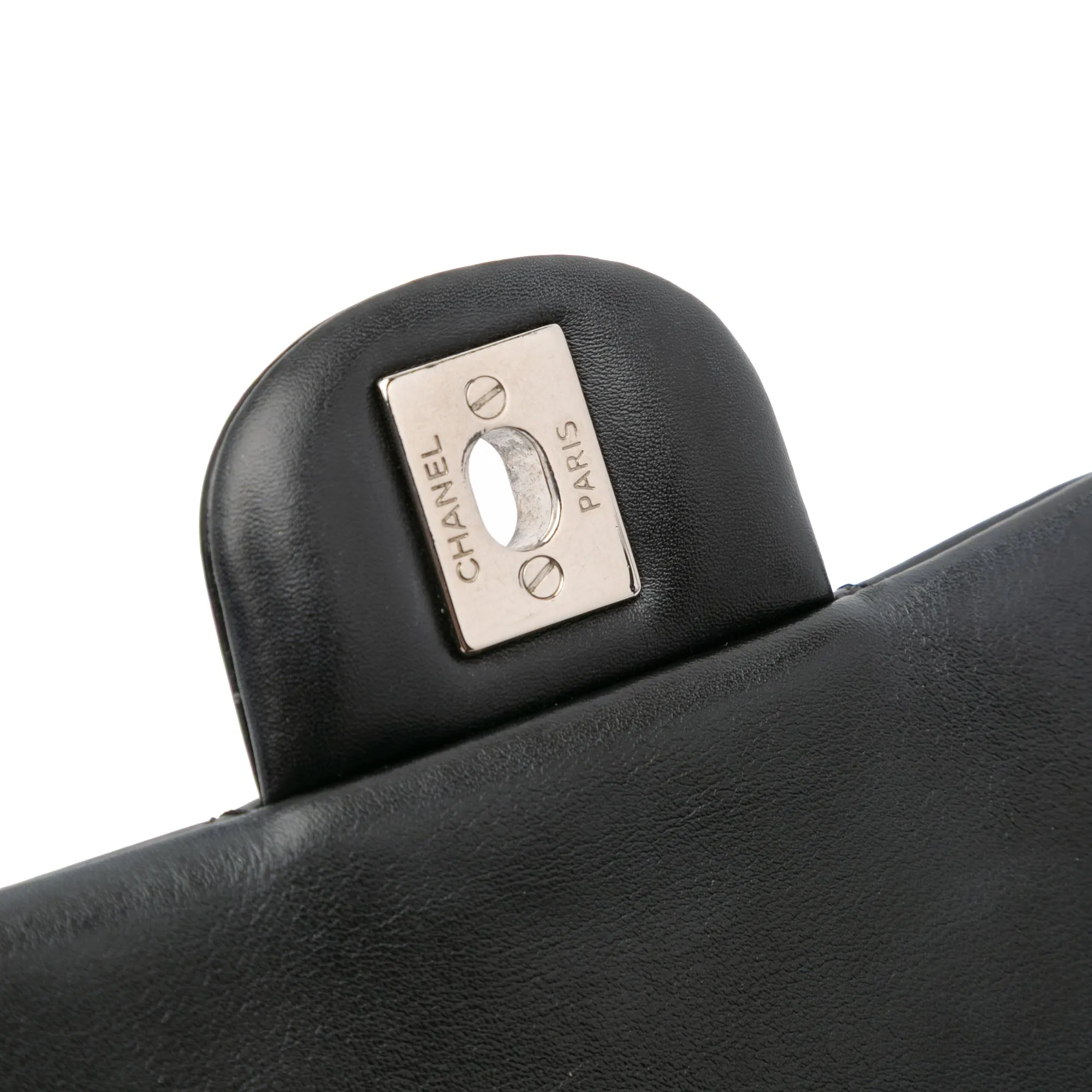 Mini Square Classic Patent Single Flap