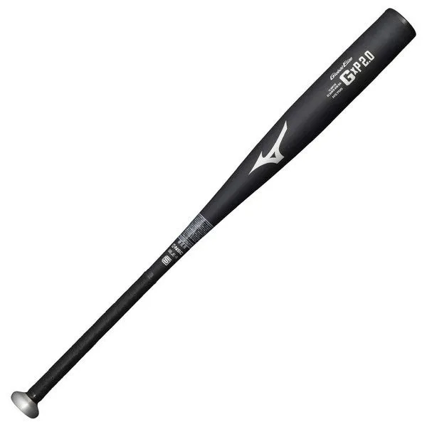 MIZUNO Baseball Bat, Hardball, Low Repulsion, Compatible with 2024 New Standards, Global Elite GxP 2.0, 84.5cm, Metal