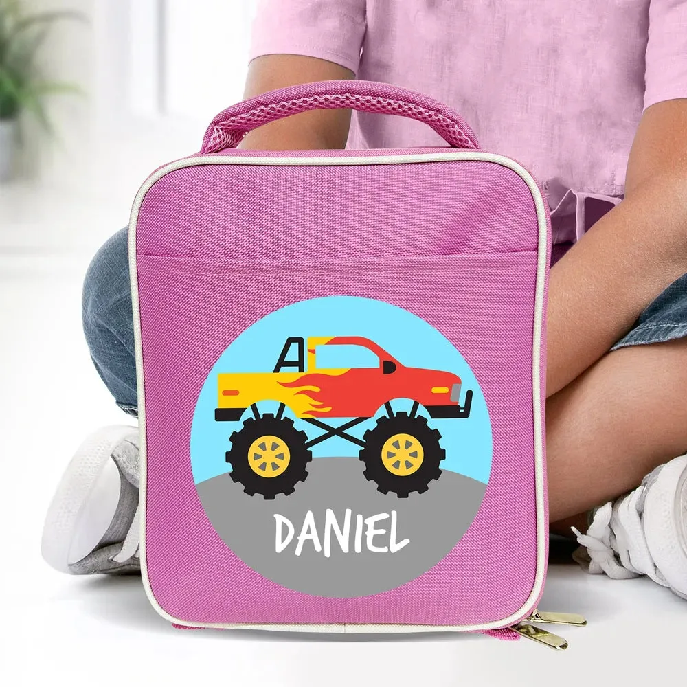 Monster Truck Lunch Bag