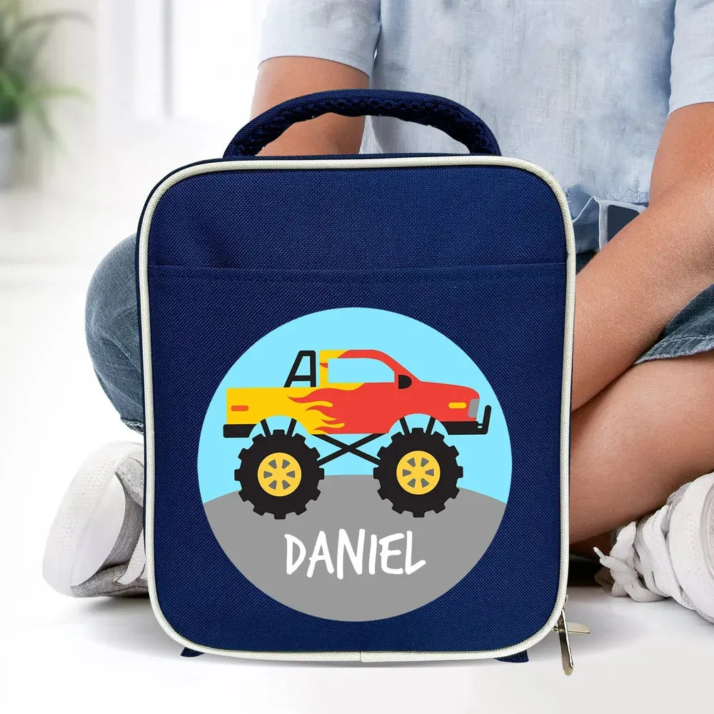 Monster Truck Lunch Bag