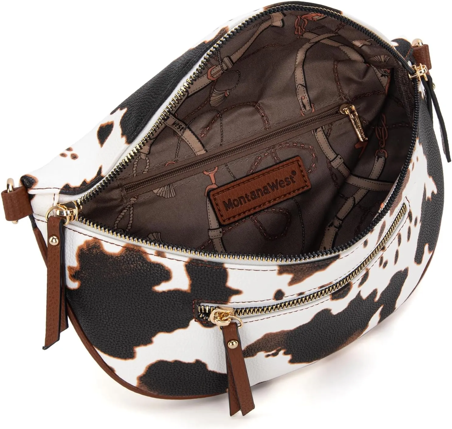 Montana West Crossbody Bags for Women Bum Bag Sling Purse with Adjustable Strap