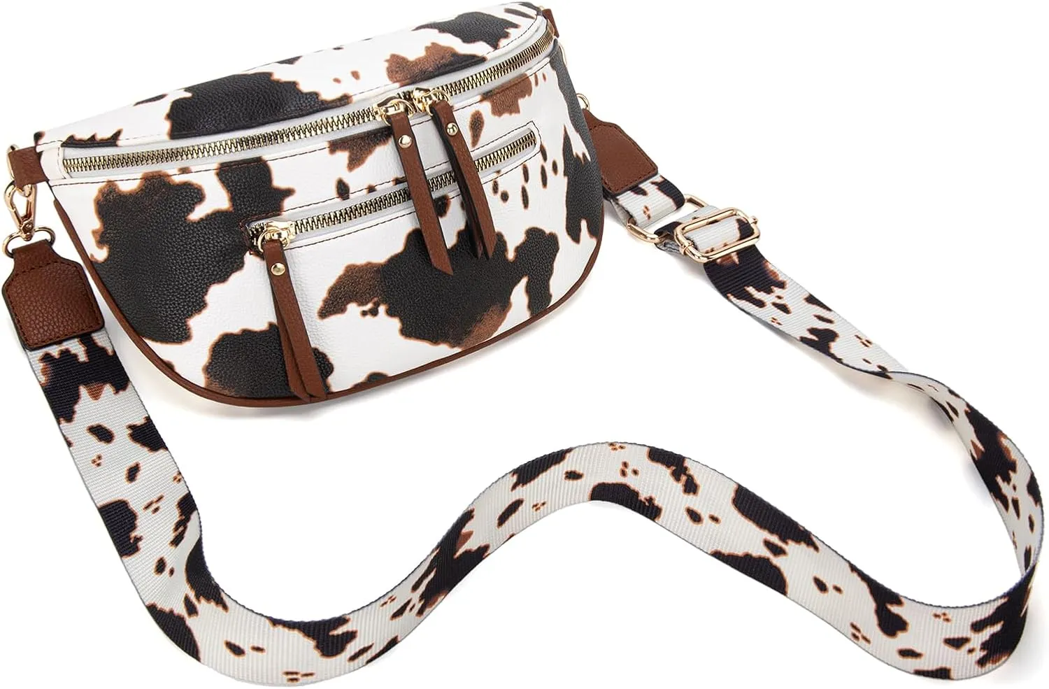 Montana West Crossbody Bags for Women Bum Bag Sling Purse with Adjustable Strap