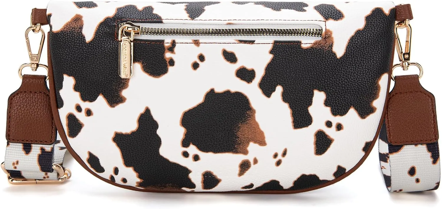 Montana West Crossbody Bags for Women Bum Bag Sling Purse with Adjustable Strap
