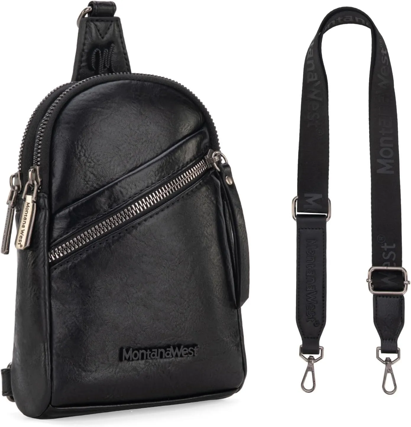 Montana West Small Crossbody Sling Bag for Women Cute Cross Body Fanny Pack Purse