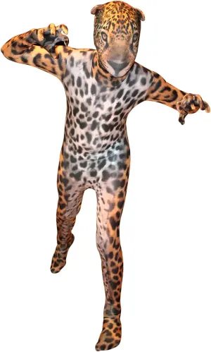 Morphsuits Kids Jaguar Animal Costume, Cheetah Costume for Girls, Leopard Costume