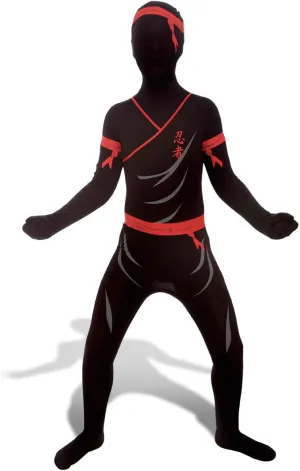 Morphsuits Ninja Kids Fancy Dress Costume