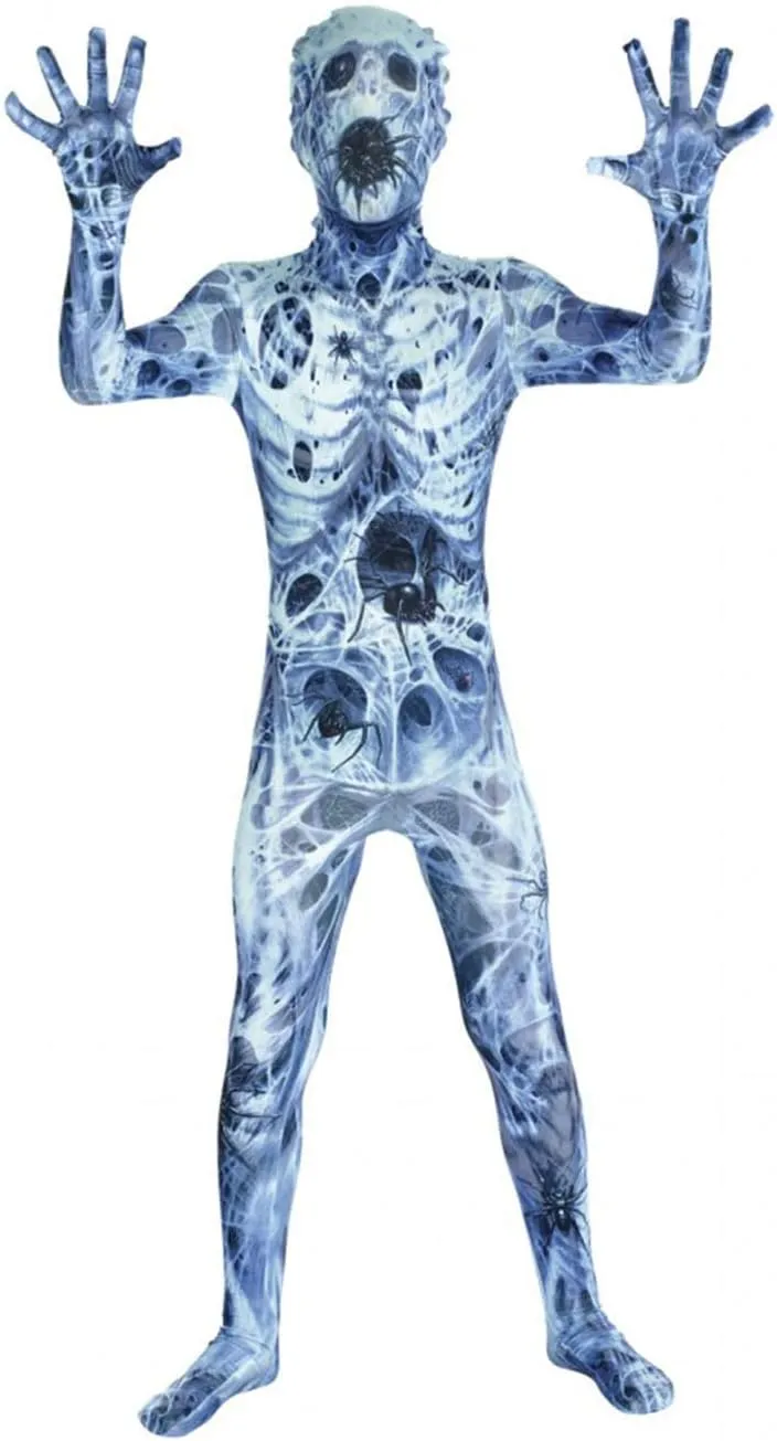 Morphsuits Spider Costume for Kids, Arachnomania Morph Suit