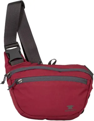 Mountainsmith Knockabout Lumbar Waist and Fanny Pack Hybrid Crossbody Shoulder Multi-Sport Sling Bag with Pockets and Headphone Port
