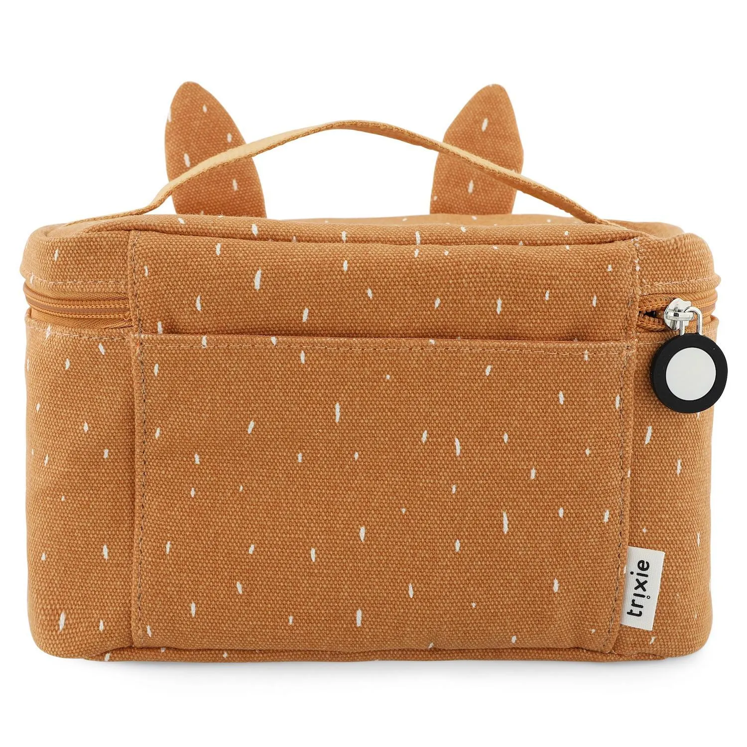 Mr. Fox Insulated Lunch Bag by Trixie - 20 x 14 x 14 cm, 100% Cotton