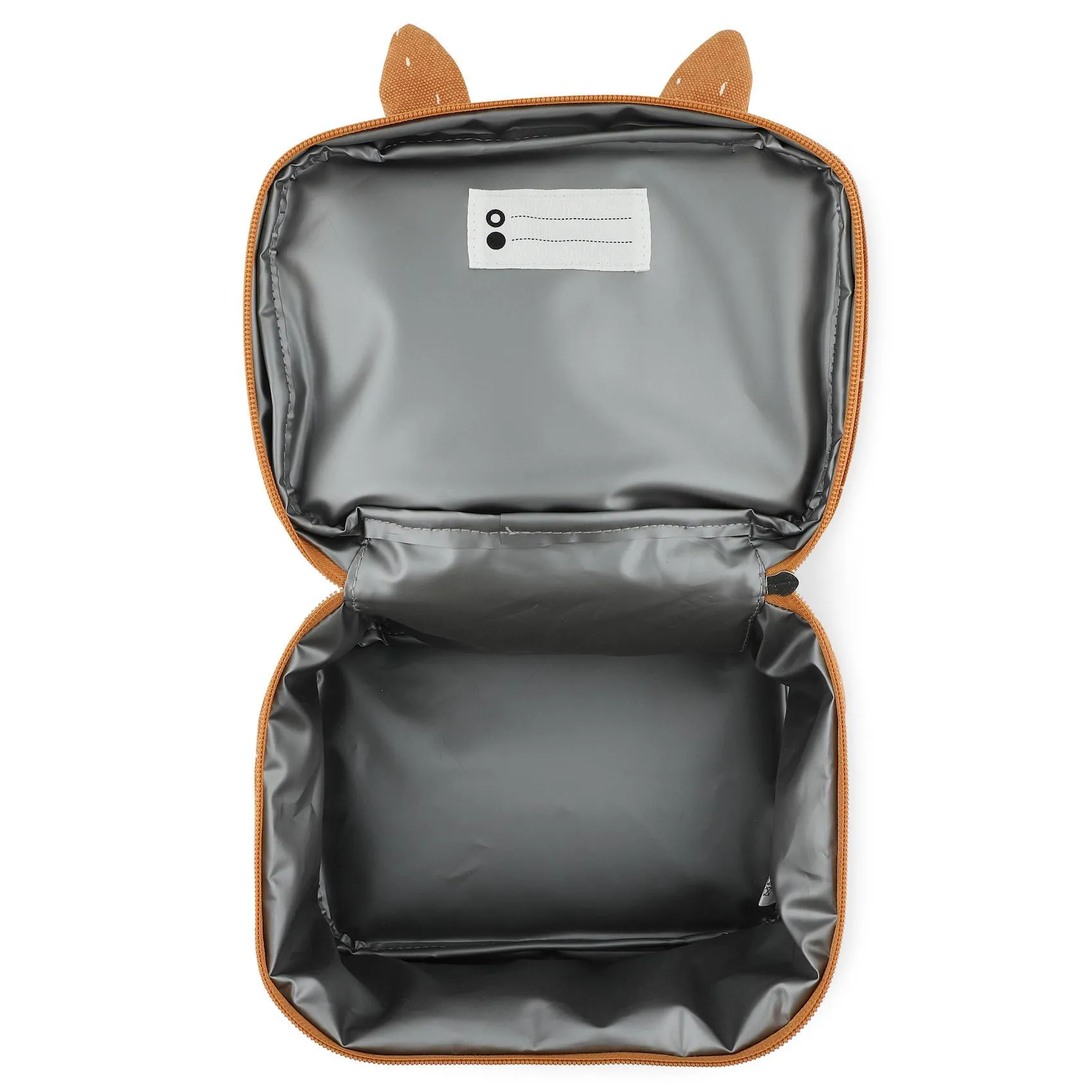 Mr. Fox Insulated Lunch Bag by Trixie - 20 x 14 x 14 cm, 100% Cotton