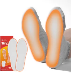 MR.ICE Toe & Insole Feet Warmers - Disposable, Air Activated, Long Lasting Hot Warmers