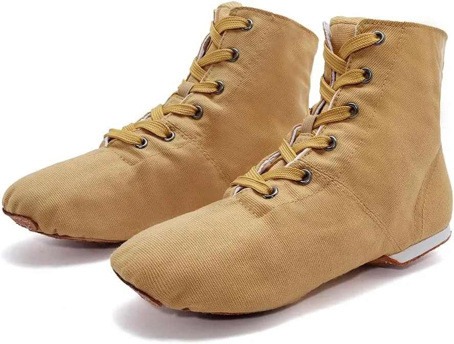 MSMAX Jazz Boot Shoes Women Character Shoes for Woman Ankle Boots for Men