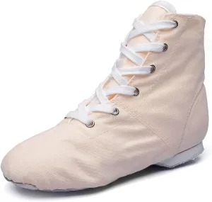 MSMAX Jazz Dance Shoes for Girls Lace-up Dancing Ballet Boots Sneakers for Boys