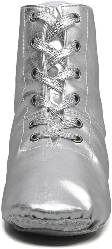 MSMAX Women Jazz Dance Shoes Dancing Ankle Boots for Men