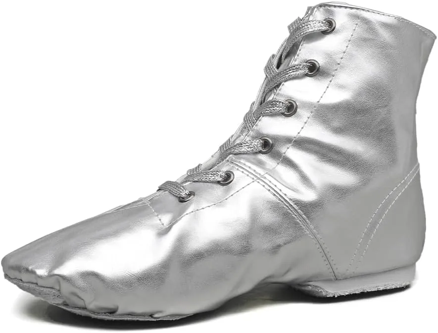 MSMAX Women Jazz Dance Shoes Dancing Ankle Boots for Men