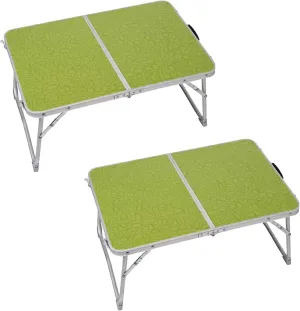 Multi-Functional Camping Table Installation Folding Picnic Table Fold-in-Half Camping Table Ultralight Compact Frame for Camp