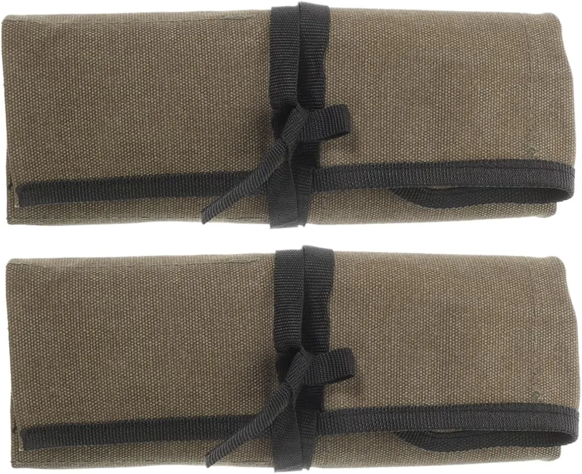 Multi-purpose Storage Bag Electrician Tool Pouch Rolling Tool Bag Hanging Pouch for Men