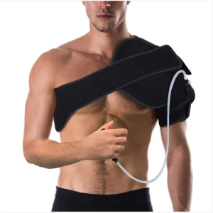 NatraCure Advanced Hot or Cold Therapy Shoulder Ice Pack Wrap, Shoulder Brace for Shoulder Pain Relief - (Heating Pad for Rotator Cuff Injuries, Surgery, Gym Injuries, Baseball, Pitching) - 16032
