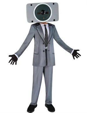 NECA Child's Skibidi Toilet Speakerman Costume
