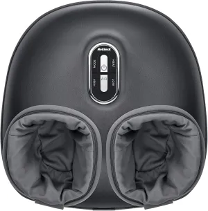 Nekteck Shiatsu Foot Massager Machine with Soothing Heat, Deep Kneading Therapy, Air Compression, Improve Blood Circulation and Foot Wellness,Relax for Home or Office Use(Gray)