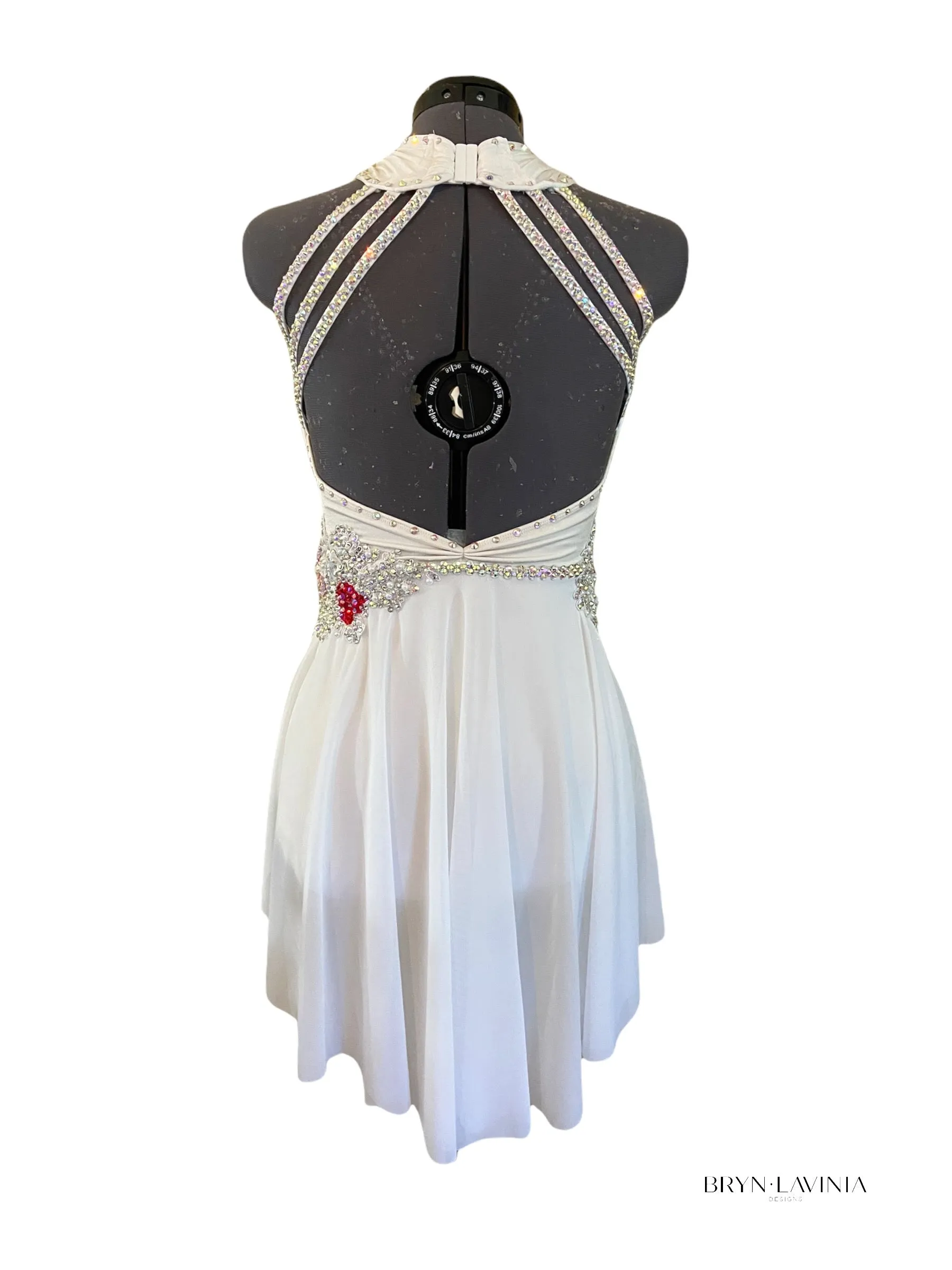 NEW Adult Medium white ready-to-ship lyrical costume