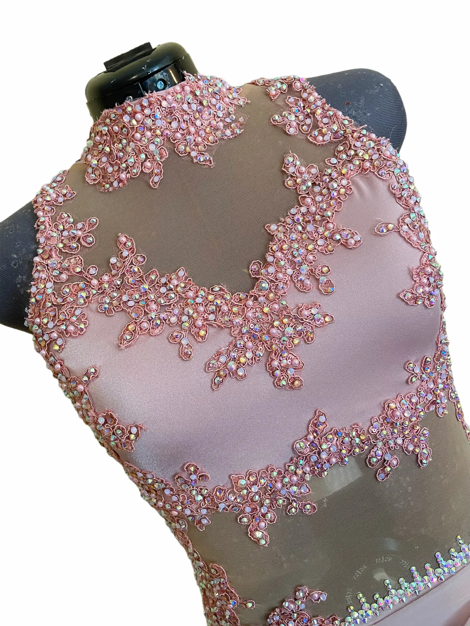 NEW Adult M/L dusty pink ready-to-ship lyrical costume
