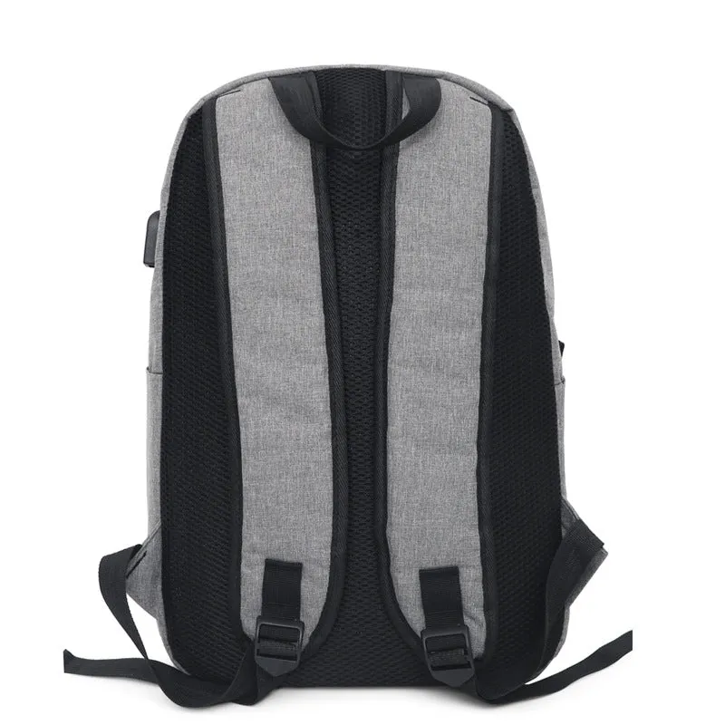 New Backpack Trendy Men Backpack Casual Canvas Minimalism Korean Backpack Large Capacity Middle School Student Schoolbag Wholesale