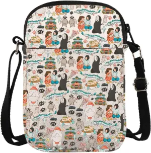 No Face Gift Animated Movie Themed Crossbody Bag Spirited A Fans Gift