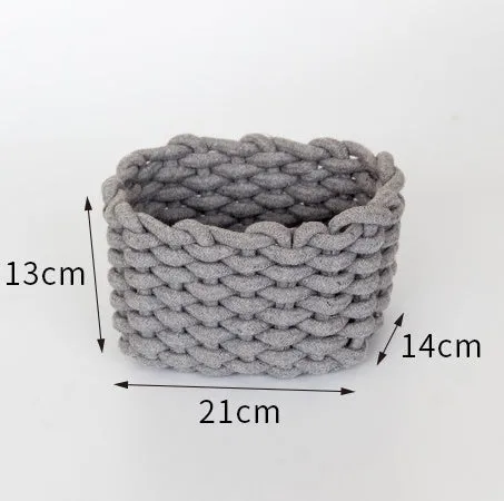 Nordic Hand-Woven Storage Basket