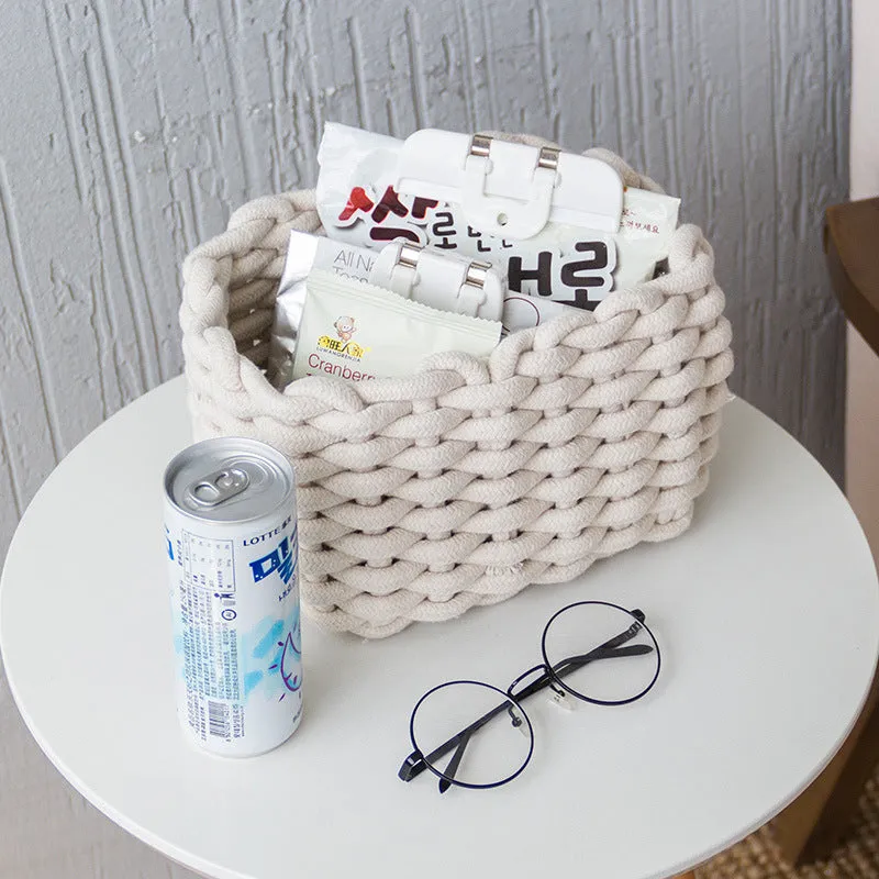 Nordic Hand-Woven Storage Basket