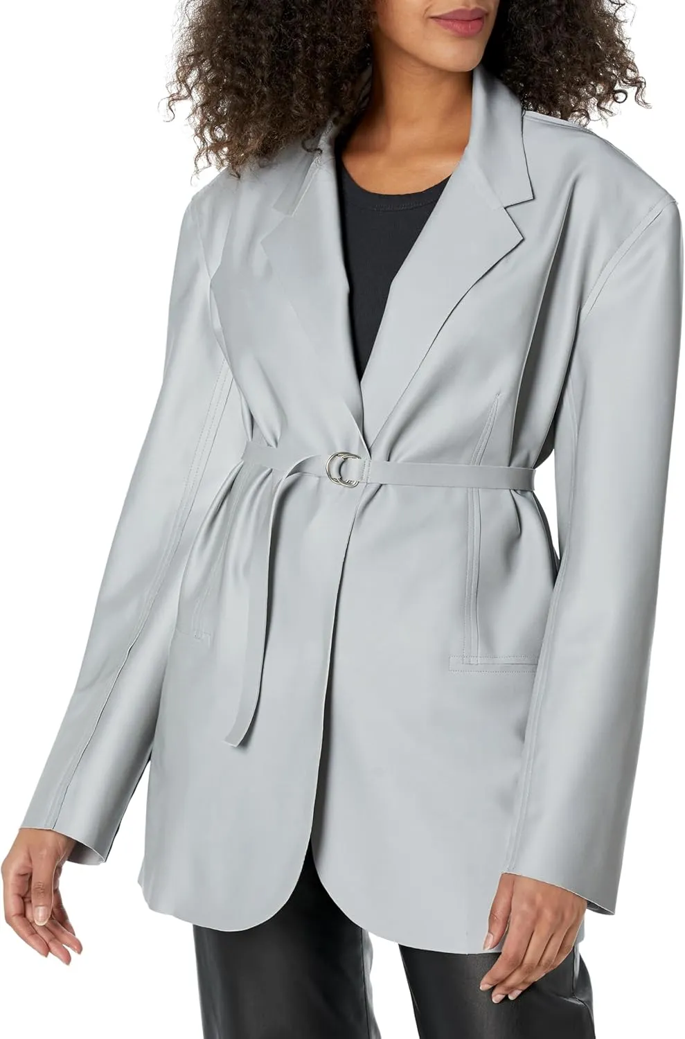 Norma Kamali Women's Oversized Single Breasted Jacket
