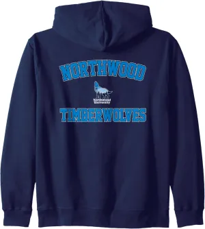 Northwood University Timberwolves Campus Classic Zip Hoodie